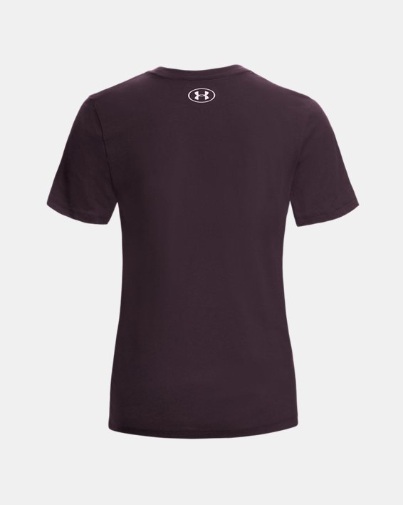 Women's UA Graphic T-Shirt, Purple, pdpMainDesktop image number 6